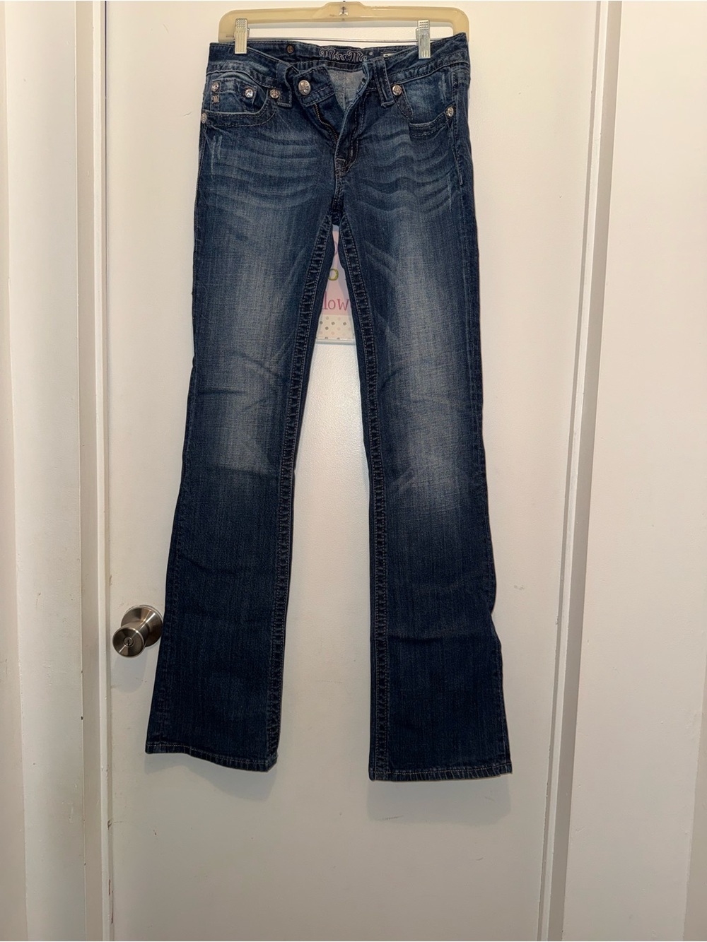 Dark Blue Womens Bootcut Jeans size 29